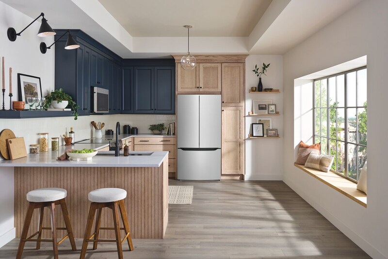 33" Frigidaire 20 Cu. Ft. Counter-Depth French Door Refrigerator - FRFG2033AV