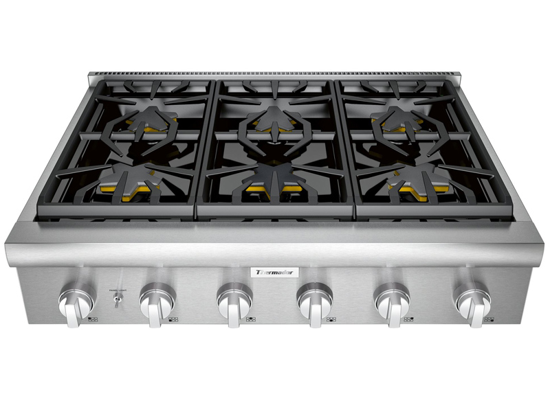 36" Thermador Professional Series Rangetop - PCG366W