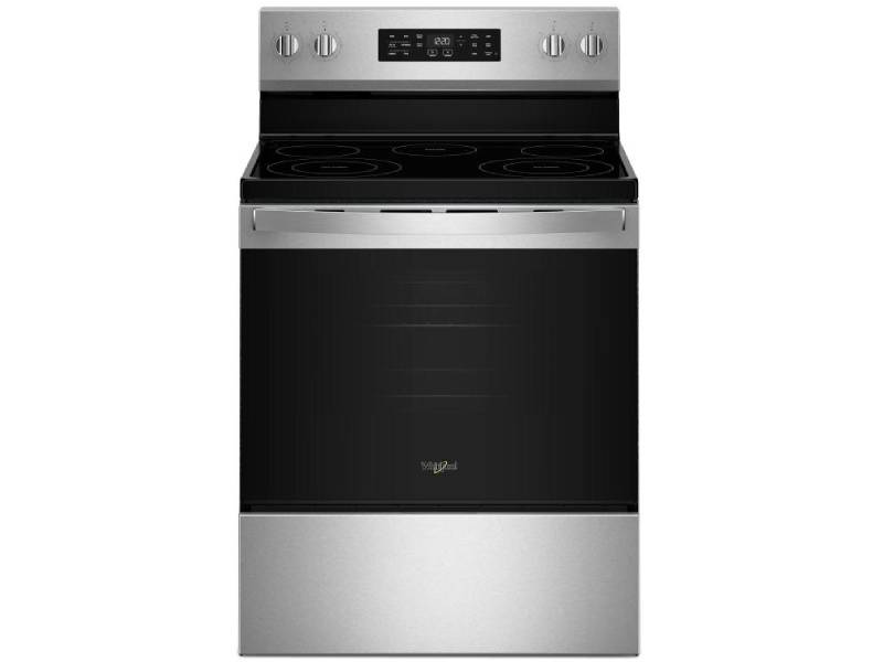 30" Whirlpool Electric Range with Air Cooking Technology - YWFES4530SZ