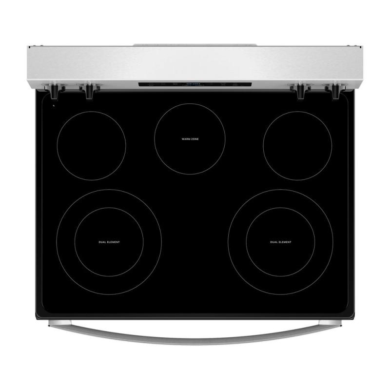 30" Whirlpool Electric Range with Air Cooking Technology - YWFES4530SZ