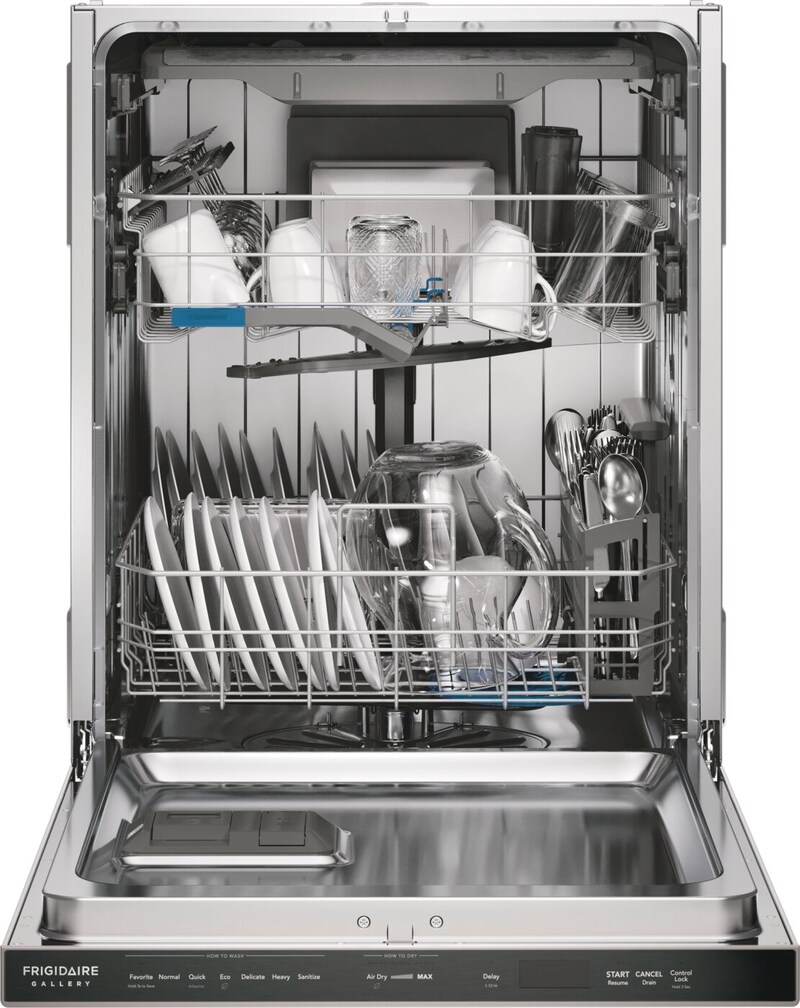 24" Frigidaire Gallery Energy Star Certified Dishwasher in Stainless Steel - GDSP4735AF