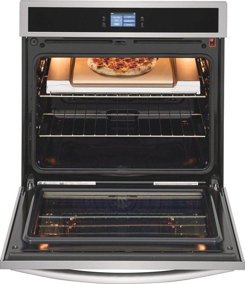 30" Frigidaire Gallery Single Electric Wall Oven with Stone-Baked Pizza - GCWS3070AF