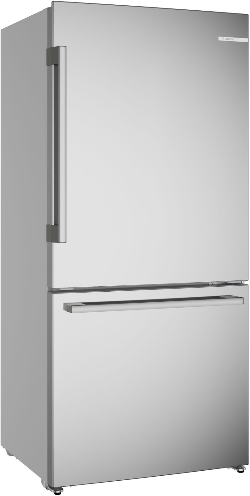 33" Bosch 100 Series Counter-Depth Freestanding Bottom Freezer Refrigerator - B33CM10SNS