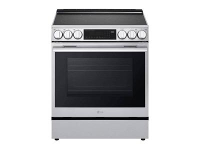 30" LG Smart Induction Slide-In Range with InstaView - LSIL6336XE