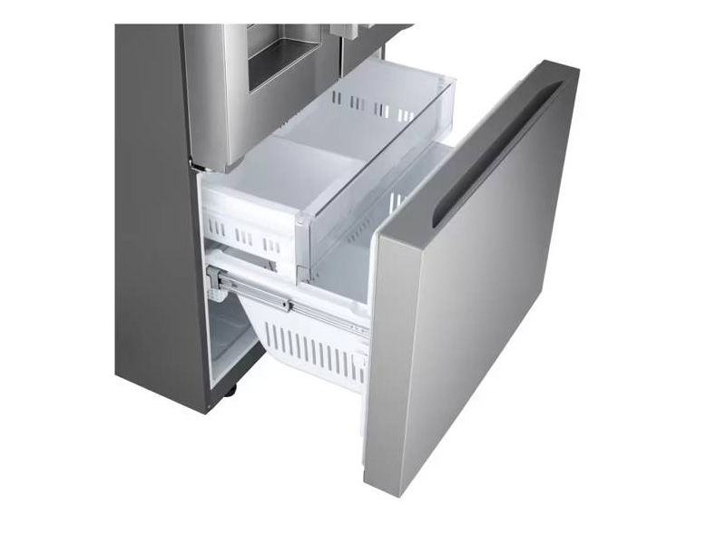 33" LG 25 Cu. Ft. 3 Door French Door Refrigerator with Hybrid Handle - LF25H6330S