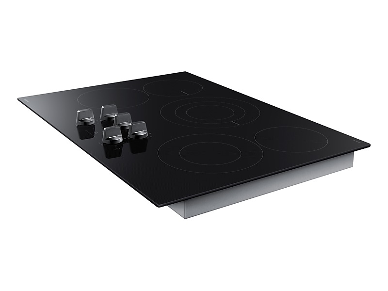 30" Samsung Electric Energy Star Certified Cooktop with Illuminated Knobs - NZ30FG6332RKAA