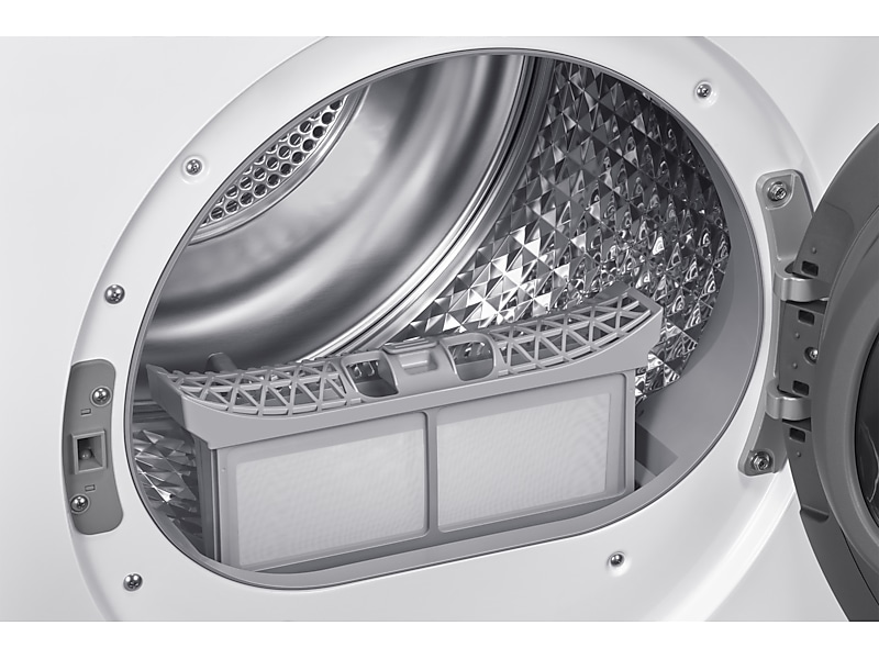 24" Samsung 4.0 Cu. Ft. 5000 Series Compact Electric Dryer (2025) - DV25FG50B0BEAC