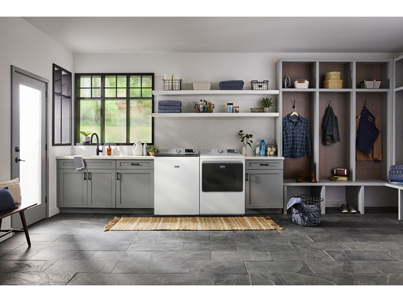 27" Maytag 7.4 Cu. Ft. Top Load Gas Dryer with Extra Power - MGD6205RW