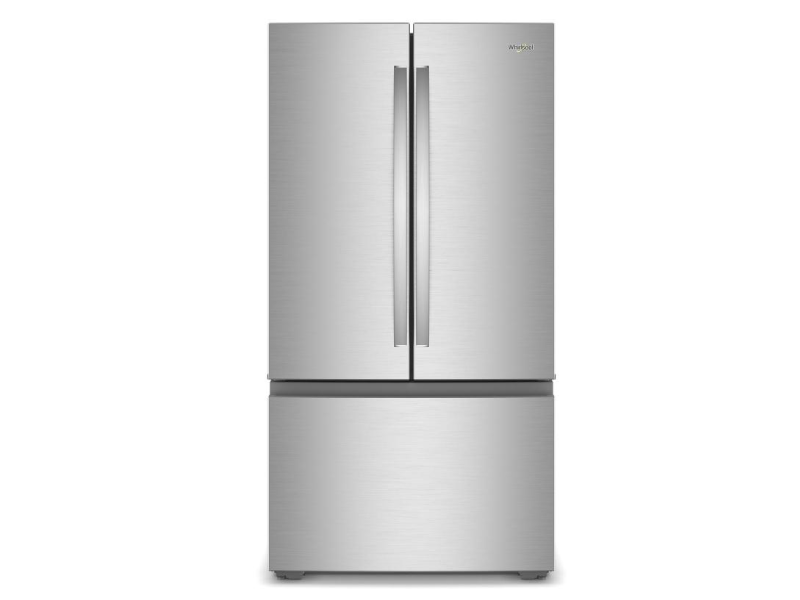 36" Whirlpool 24 Cu. Ft. True Counter Depth 3-Door French Door Refrigerator - WRFC3036RZ