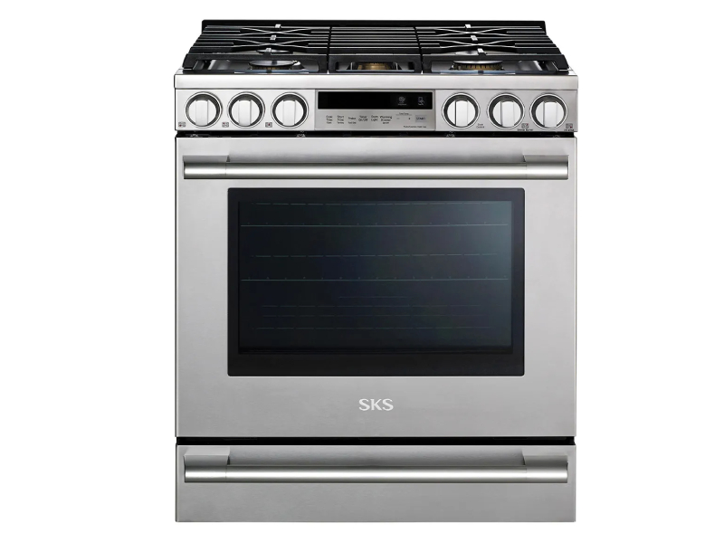 30" Signature Kitchen Suite Gas Slide-in Oven Range - UPSG3014ST
