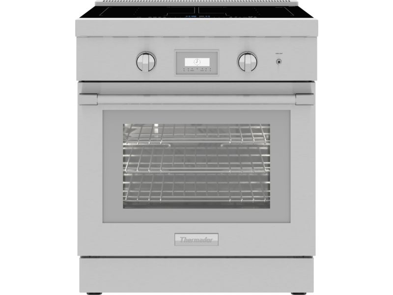 30" Thermador Liberty Induction Freestanding Range Cooker Stainless Steel - PRI30LBHC