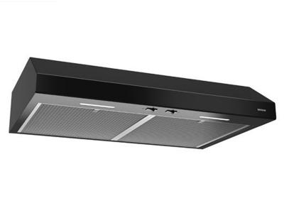 30" Broan 250 CFM Under Cabinet Range Hood In Black - BCSEK130BL