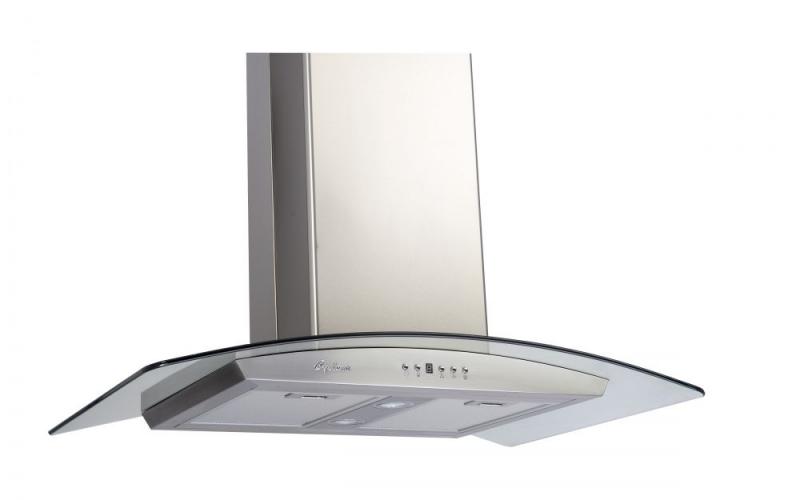 36" Cyclone Alito Collection Island Range Hood With Baffle Filter - SIB52136