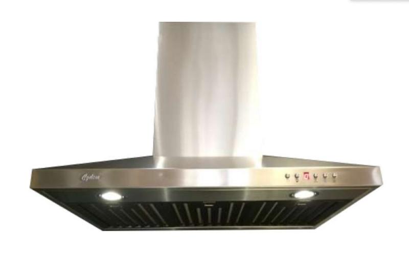 30" Cyclone Alito Collection Wall Mount Range Hood In Matte Black - SCB51630MB