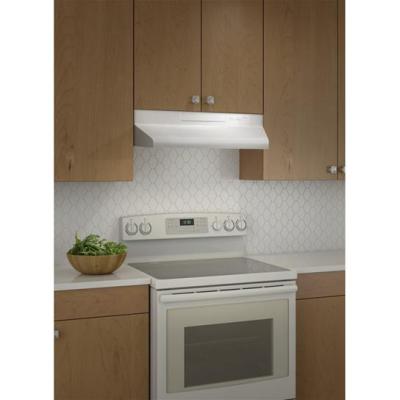 30" Broan 160 CFM Under Cabinet Range Hood In White - BU230WW