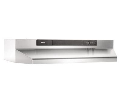 30" Broan 190 CFM Under Cabinet Range Hood In Stainless Steel - BU330SS