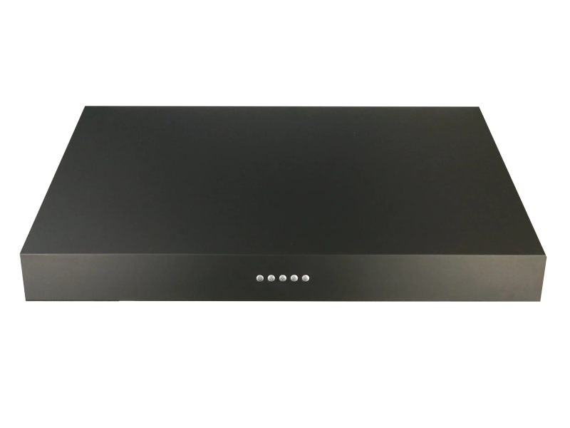 42" Cyclone Pro Collection Undermount Wall Mount with Chimney - PTB81248MB