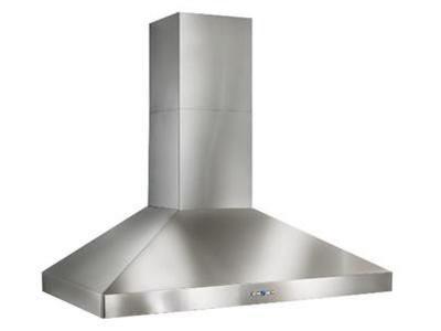 48" Best Colonne Series Wall Mount Chimney Range Hood - WPP9E48SB