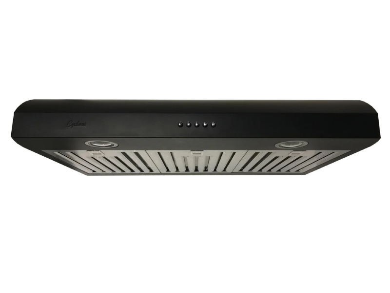 30" Cyclone Classic Collection Undermount Range Hood In Matte Black - CYB919R30MB