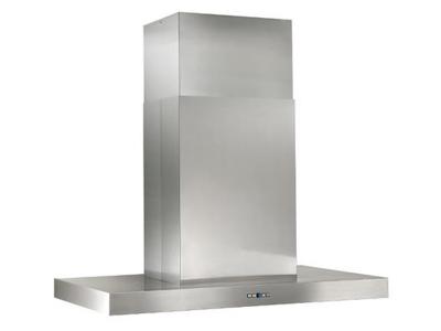 48" Best Gorgona Series Island Chimney Range Hood - IPB9E48SB