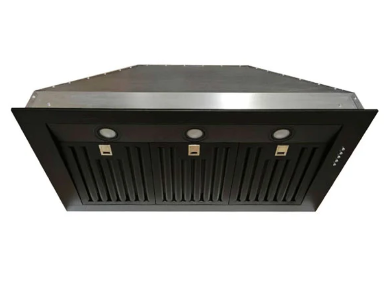 46" Cyclone Classic Collection Insert Range Hood in Matte Black - BXB61246MB