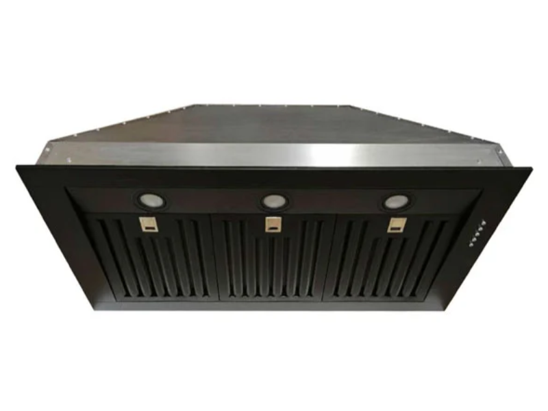34" Cyclone Classic Collection Insert Range Hood in Matte Black - BXB61234MB