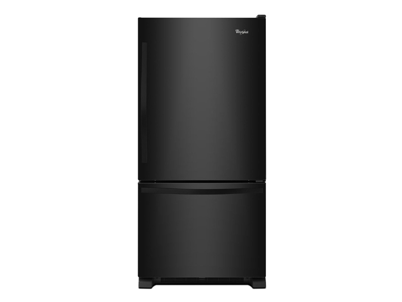 33" Whirlpool 22 Cu. Ft. Bottom-Freezer Refrigerator - WRB322DMBB