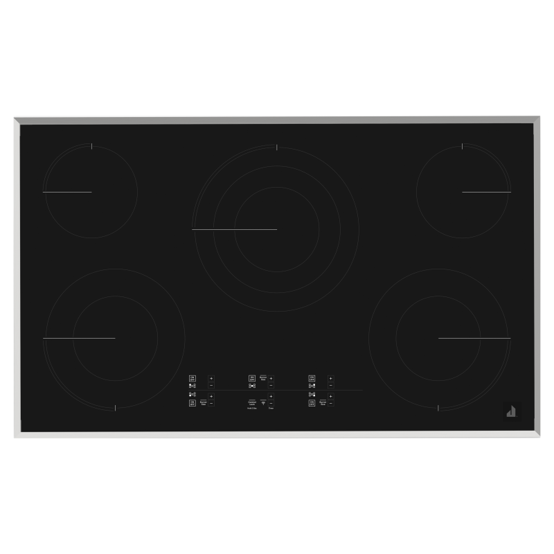 36" Jenn-Air Lustre Electric Radiant Cooktop With Emotive Controls - JEC4536KS