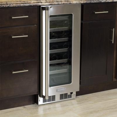 15" Marvel Professional High Efficiency Single Zone Wine Refrigerator - MP15WSF4RP