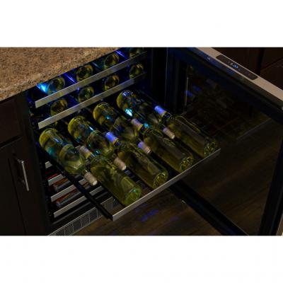 24" Marvel Professional High Efficiency Single Zone Wine Refrigerator - MP24WSG5RS