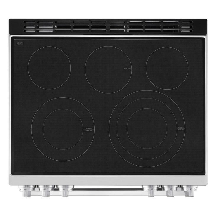 30" LG 6.3 Cu. Ft. Smart Electric Slide-in Range with InstaView ProBake Convection and Air Fry - LSEL6337XE