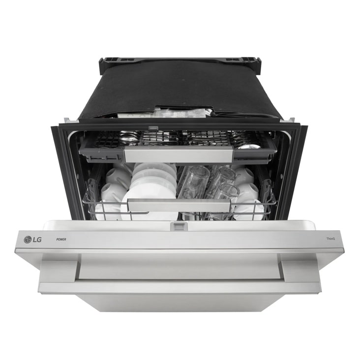 24" LG Smart Hidden Top Control Dishwasher - LDNTH862S