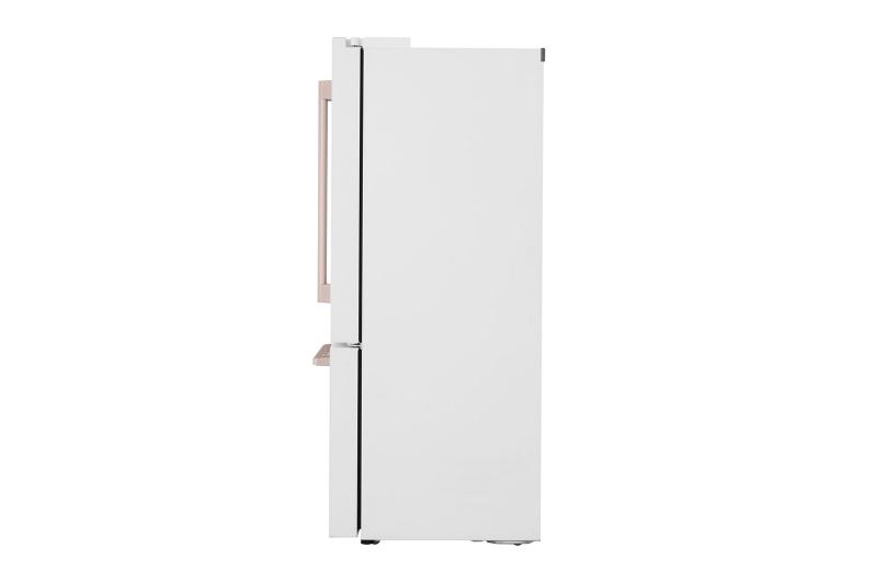 36" LG Studio 27 Cu. Ft. French 3-Door Counter Depth MAX Refrigerator with Internal Water Dispenser - SRFB27W3