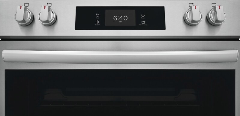 30" Frigidaire Gallery Electric Range with Stone-Baked Pizza - GCFE307CBF