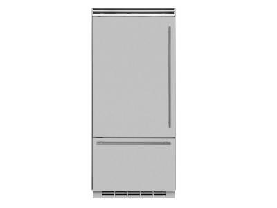 36" Marvel Professional Built-In Bottom Freezer Refrigerator - MP36BF2LS