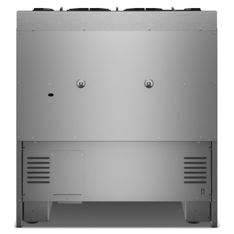 36" KitchenAid 6 Burner Commercial-Style Gas Range - KFGS936SBE