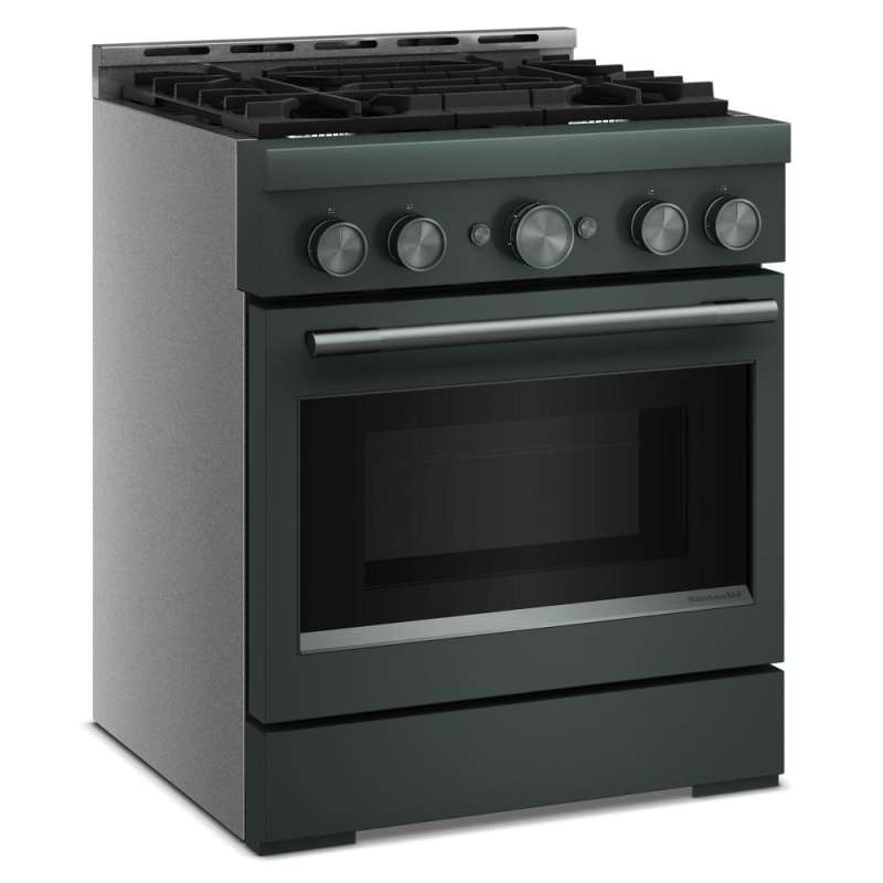 30" KitchenAid 4 Burner Commercial-Style Gas Range - KFGS930SJP