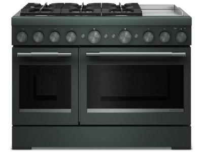 48" KitchenAid 6 Burner Commercial-Style Dual Fuel Range - KFDD948SJP