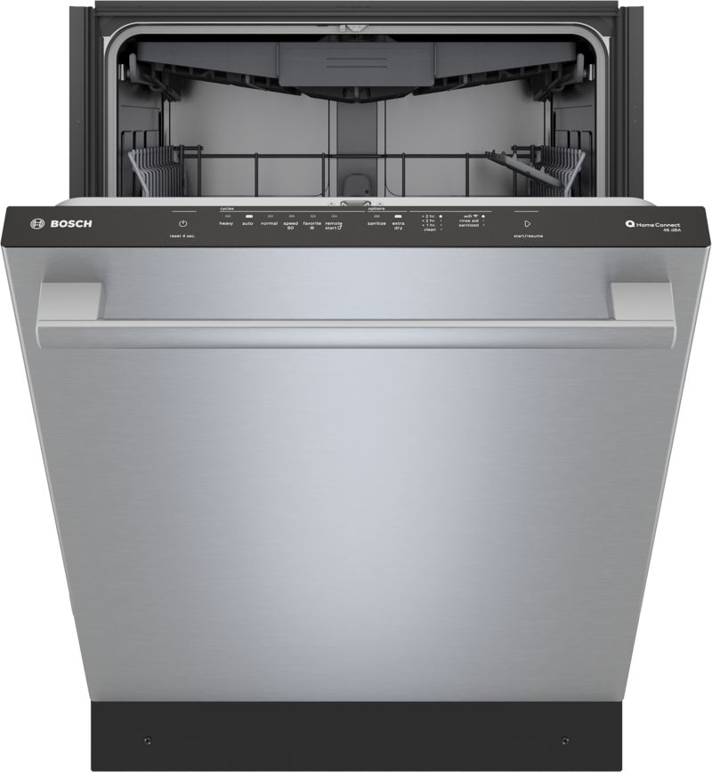 24" Bosch 300 Series Built-in Dishwasher Stainless Steel Anti-fingerprint - SHX53DM5N