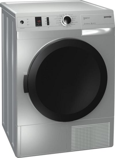 24" Gorenje Condensation Dryer With Heat Pump Silver - D8565NA