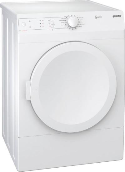 24"  Gorenje Vented Dryer Energy Saving Electric Heater White - D722CM