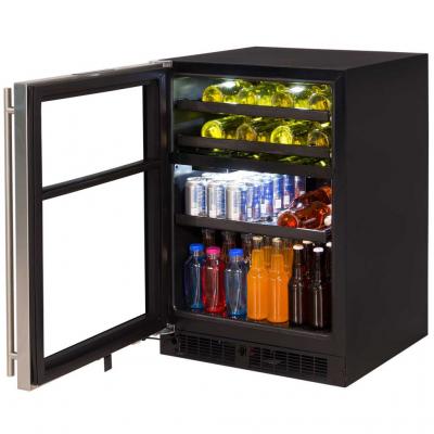 24" Marvel Dual Zone Wine and Beverage Center - ML24WBF2LP