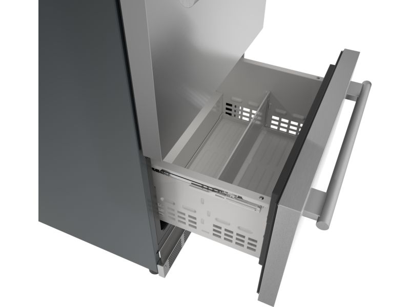 24" Thermador 4.4 Cu. Ft. Freedom Drawer Refrigerator Masterpiece in Stainless steel - T24UR915DS