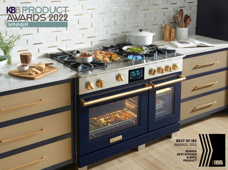 48" Blue Star Dual Fuel Range with 8 Burners - BSDF488BW