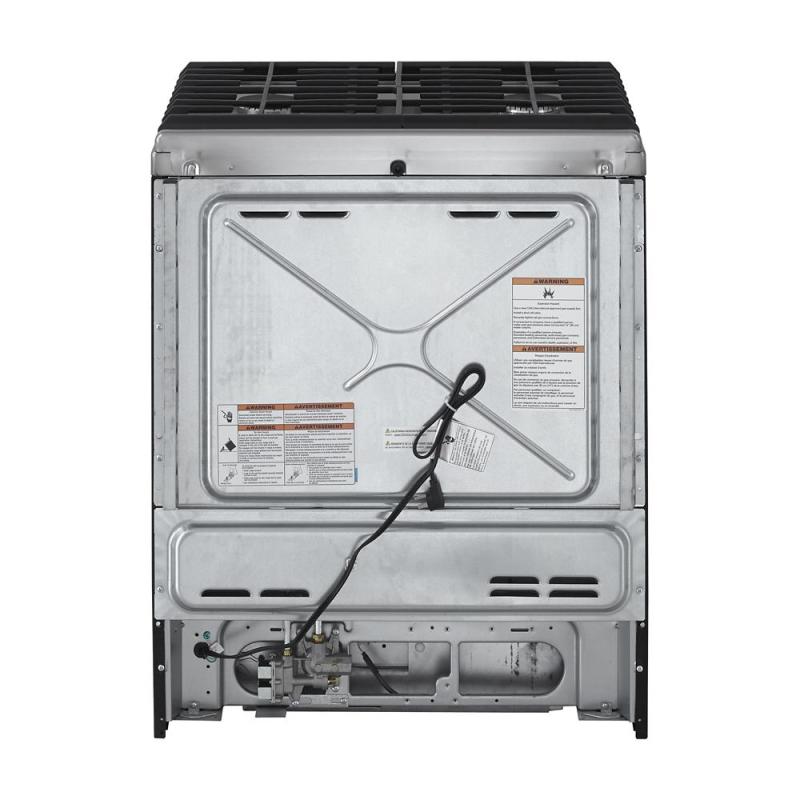 30" KitchenAid 6.5 Cu. Ft. 5 Burner Front Control Gas Convection Range With Baking Drawer - KSGB900ESS