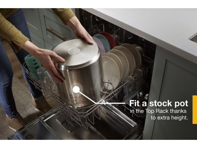 24" Whirlpool Large Capacity Dishwasher With Tall Top Rack  - WDT740SALZ