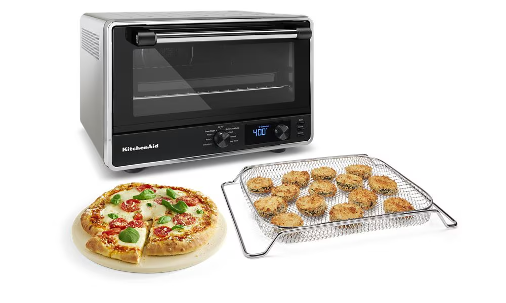 Kitchenaid Digital CounterTop Oven with Air Fry and Pizza in - KCO128CU
