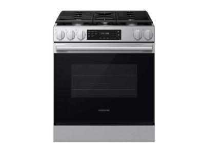 30" Samsung 6.0 Cu. Ft. Gas Slide-In True Convection Range - NSG70H60SRAA