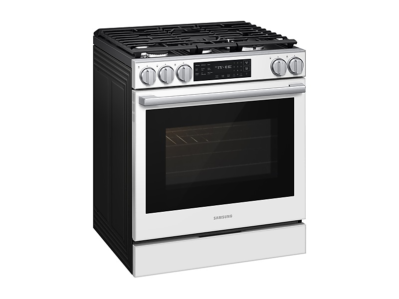 30" Samsung 6.0 Cu. Ft. Gas Slide-In True Convection Range - NSG80H60SWAA