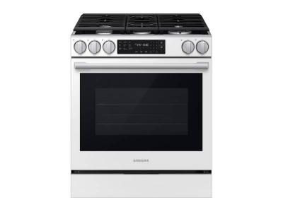 30" Samsung 6.0 Cu. Ft. Gas Slide-In True Convection Range - NSG80H60SWAA